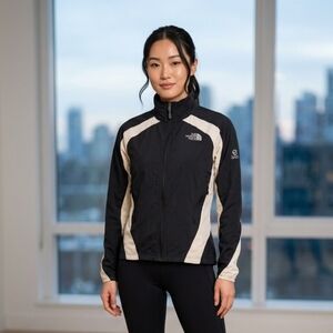 The North Face Black and White Jacket